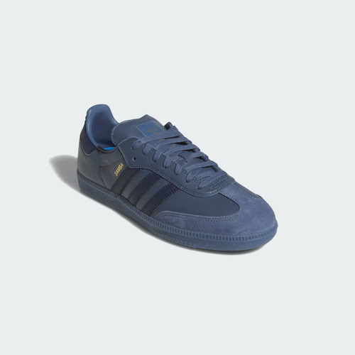 adidas Originals SAMBA ADV JH8803 Preloved Ink Gold Metallic Men's Size - Picture 8 of 10