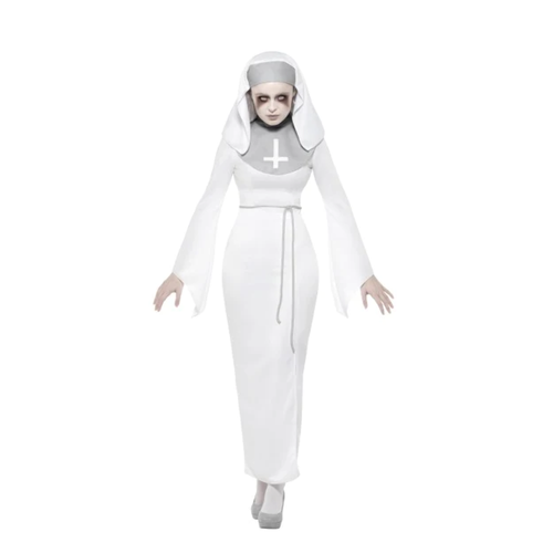 Erwachsene Geist Damenkostüm Ghost Pirate Nonne Kostüm Halloween Outfit - 第 37/40 張圖片