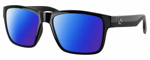 Costa Del Mar Paunch Unisex Polarized BIFOCAL Reading Sunglass Black 57mm 41 Opt - Picture 3 of 10