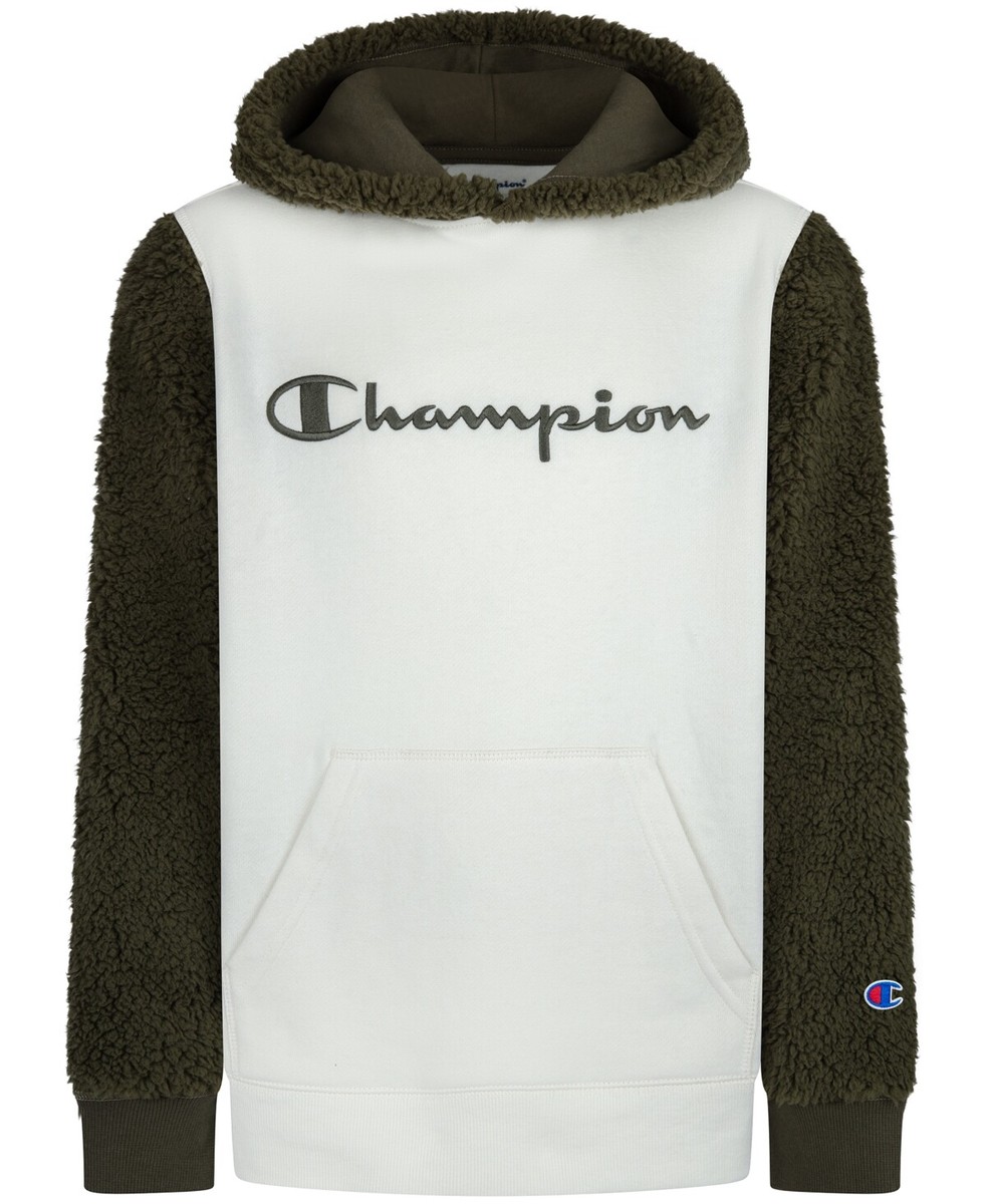 Champion sweater black clearance and white usa