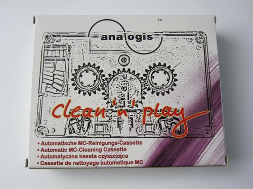 Analogis Clean´N´Play MC Reinigungs-Kassette NEU Cleaning Cassette + Fluid NEW - Bild 1 von 3