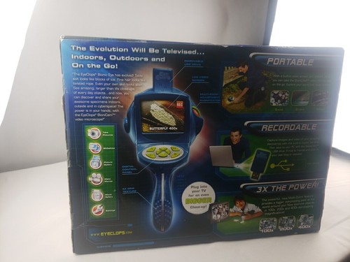 BioniCam:Eyeclops Video Microscope Camera Jakks Pacific( DVD,2008) New - Picture 5 of 6