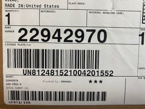 New Genuine GM 22942970 Front Axle Housing Silverado Sierra 1500 Tahoe Yukon - Picture 5 of 5