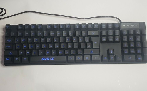 Ajazz Professional 3 color LED Mechanical Gaming Keyboard Cyborg Soldier NOS - Picture 2 of 5