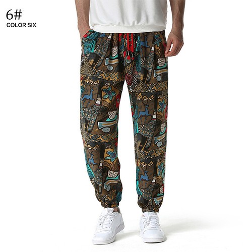 Mens Harem Pants Casual Baggy Loose Oversized Yoga Hippy Trousers ~ - Picture 15 of 16