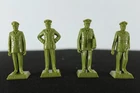 1950's Marx Gen SPAATZ Gen LEMAY Gen O'DONNELL Adm RADFORD 60 mm Figure Lot of 4