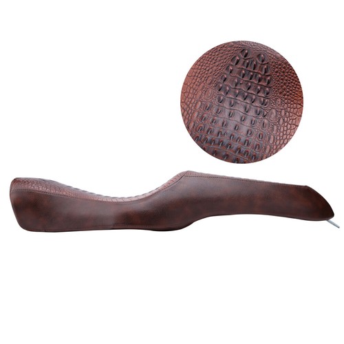 Brown Motorcycle Driver Passenger Two Up Seat for Harley Sportster 883 1200 72 - Picture 5 of 12