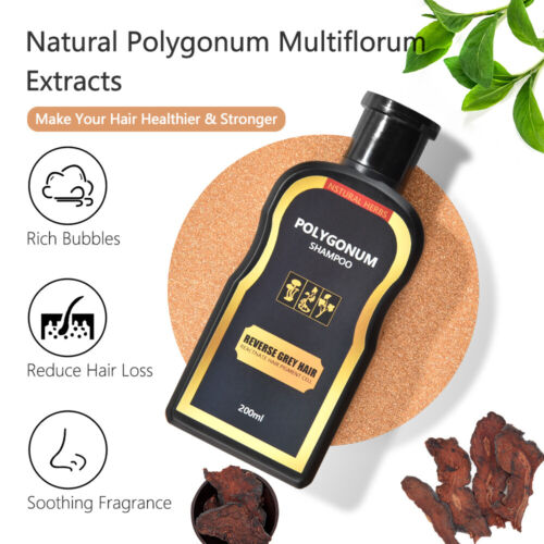 500ML Permanent Hair Dye Instant Fast Hair Dye Color Shampoos Natural Herbal Dye - Picture 19 of 33