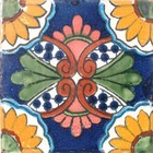 90 Mexican Tiles Talavera Ceramic Handmade Mexico #C037