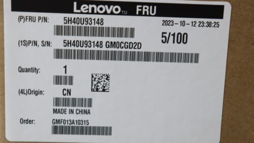 5H40U93148 Kühler Kit für 125W CPU - Bild 3 von 4