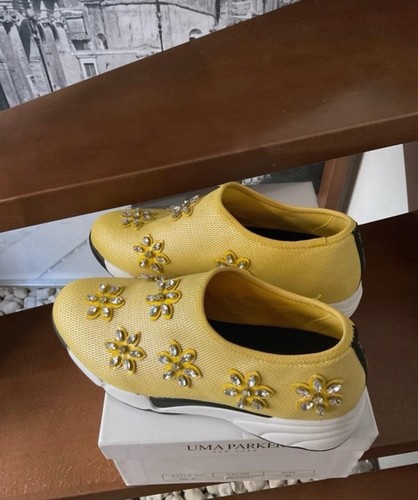 Sneaker donna UMA PARKER YELLOW giallo shoe woman Misura 39 - Picture 5 of 5