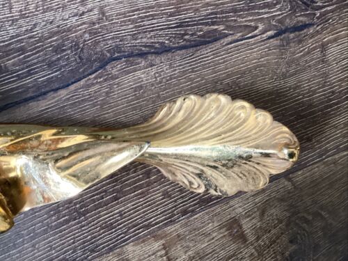 Vintage 1930-1932 Cadillac Flying Goddess Mascot Hood Ornament Gold Free Ship - Picture 2 of 11