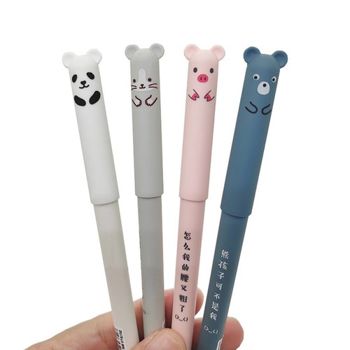 Erasable Gel Pens 0.5mm Blue Ink Pens with Replacement Refills and Erasers Gift - Picture 3 of 12