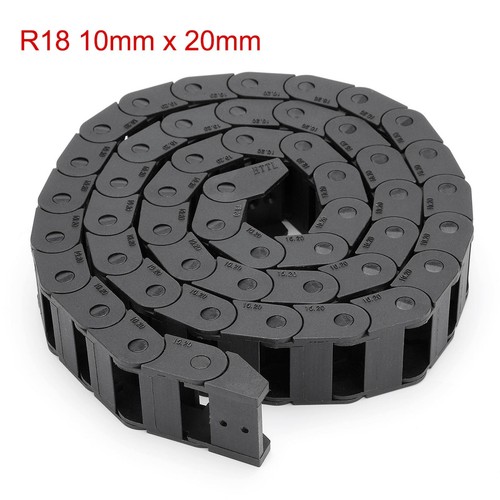 R18 39" x 0.39" x 0.78" Closed Cable Drag Chain Wire Carrier for CNC 3D Printer - Picture 3 of 8