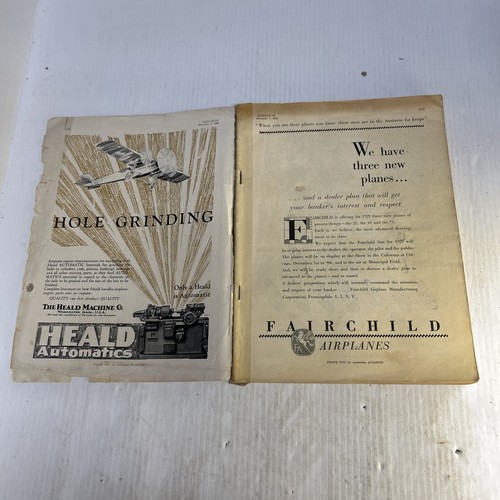 Aviation Magazine. Dec 1 1928. 25th anniversary of flight edition. Huge issue. - Picture 5 of 23