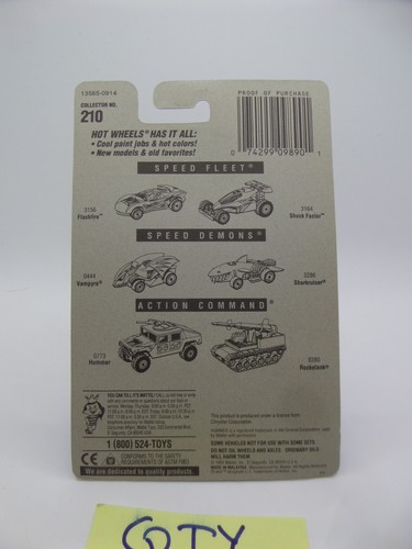 Hot Wheels Dodge Viper RT/10 Coupè Auto Verde Oro Medaglia Velocità #210 NUOVO *OLANDESE - Foto 7 di 8