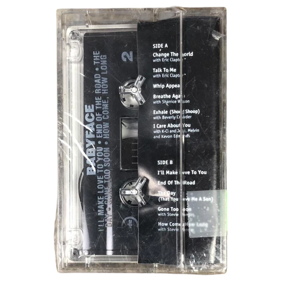 Factory Sealed Babyface MTV Unplugged NYC 1997 Cassette - Image 2 of 3