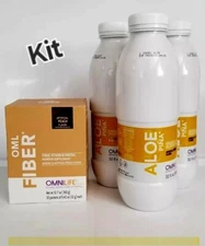Aloe piña, Oml Fiber Kit /sistema digestivo , 4 Unidades Incluidas