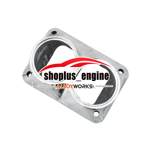 Billet T6 SS MADE IN USA Turbo Transition Inlet Flange Dual 2.5 SS 3