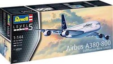 REVELL® Modellbausatz Airbus A380-800 Lufthansa - New Livery 1:144