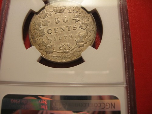 1872H Canada 50c - Picture 4 of 5