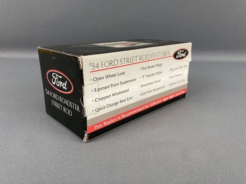 Liberty SpecCast 1934 Ford Roadster Hot Rod '98 MSRA 1/24 Diecast Bank Org - Picture 11 of 13