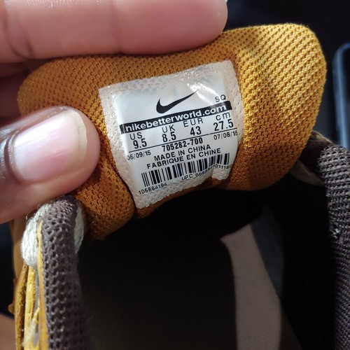 Men's Nike Air Max 1 Premium "Wheat Pack" Size 9.5 , 705282 700 Sneakers - Picture 7 of 7