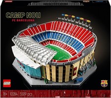 LEGO 10284 Icons: Camp Nou - FC Barcelona Block Toy New