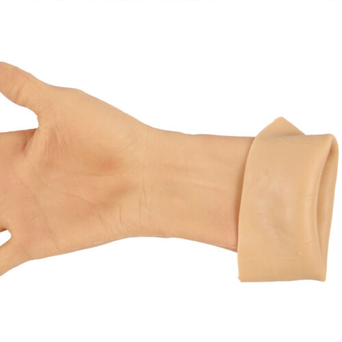 Silicone Prosthesis Hand Sleeve Highly Simulated Skin Artificial Arm Cover Scars - Bild 4 von 11