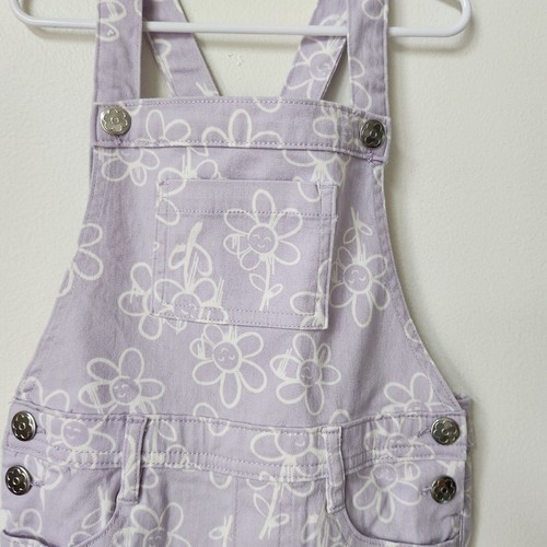 365 Kids Girls Size 4 Garanimals Girls Lavender Purple Shortall - Picture 7 of 7