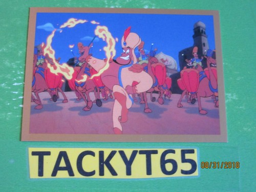 WALT DISNEY ALADDIN 1993 SINGLE CARD(S) NEW YOU CHOOSE - Picture 109 of 188