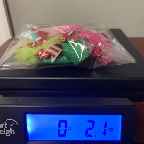 Handmade Girls Hair Bows Clips Ribbons Holiday Christmas Valentines Day Lot 13 - Picture 17 of 17