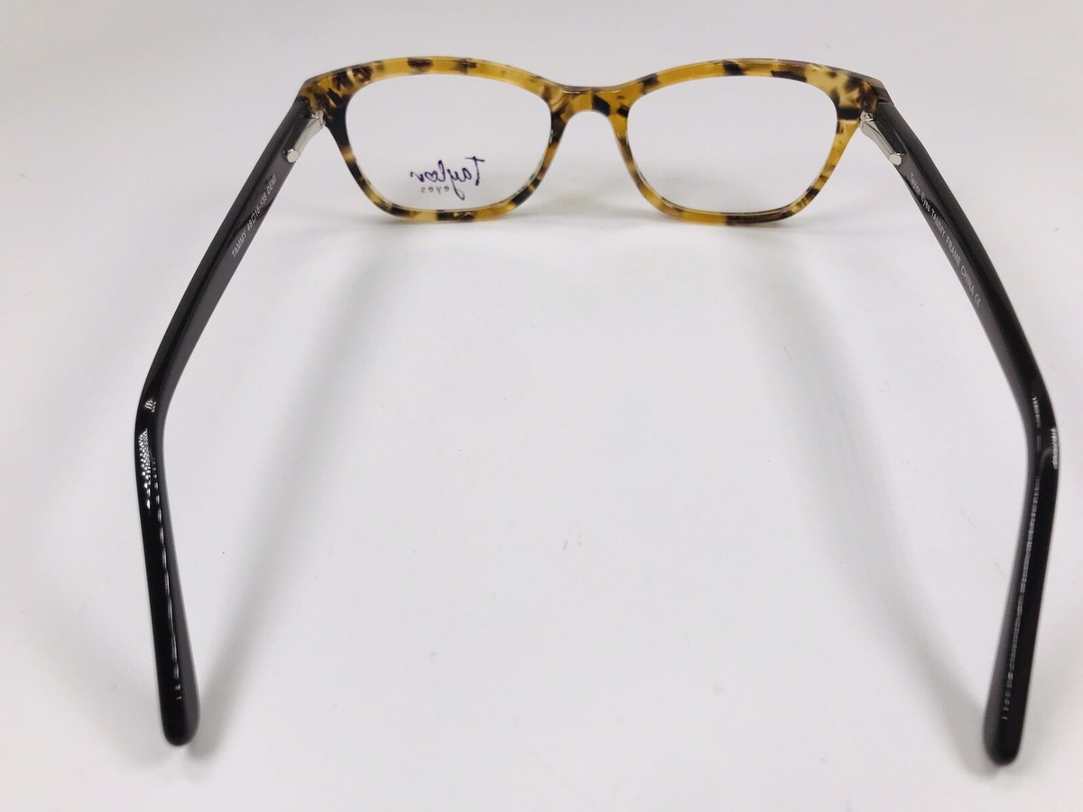 NEW Taylor Eyes Demi TAMMY Eyeglasses 48/16/135 Taylor Eyes TAMMY DEMI Eyeglasses Frames Black Tortoise  main image 4
