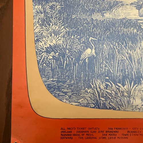 Moby Grape Spencer Davis 1971 BG 286 FINAL Fillmore Poster - Picture 10 of 16