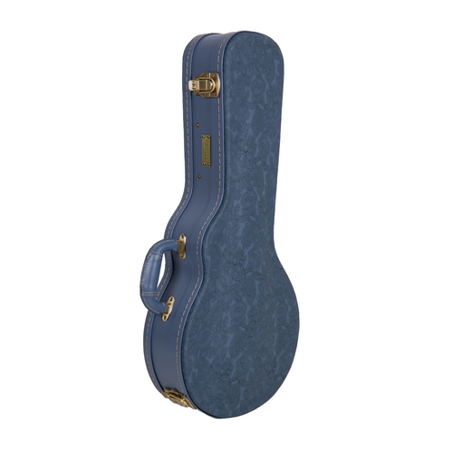 Crossrock Relief Series Wooden Case for F-Style Mandolin - Picture 16 of 21