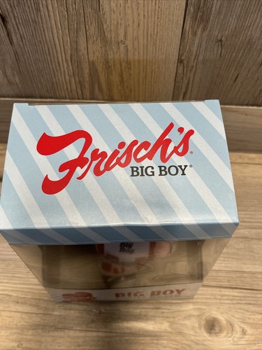 Big Boy Bank New Frisch’s Restaurant Iconic Mascot Coin Bank - Bob’s - Elias Bro - Foto 3 di 5