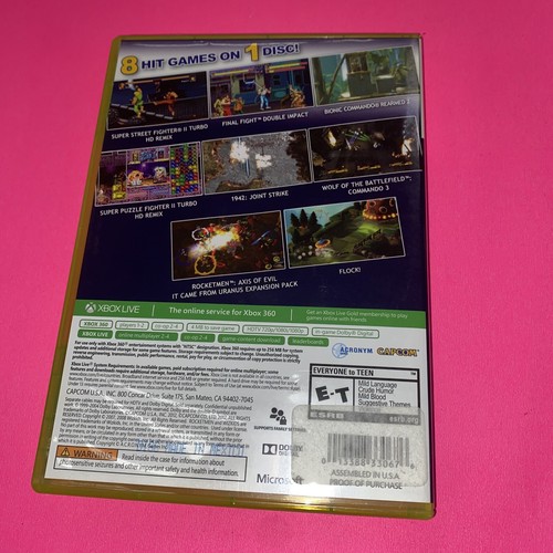 Capcom Digital Collection (Microsoft Xbox 360, 2012) - Picture 2 of 3