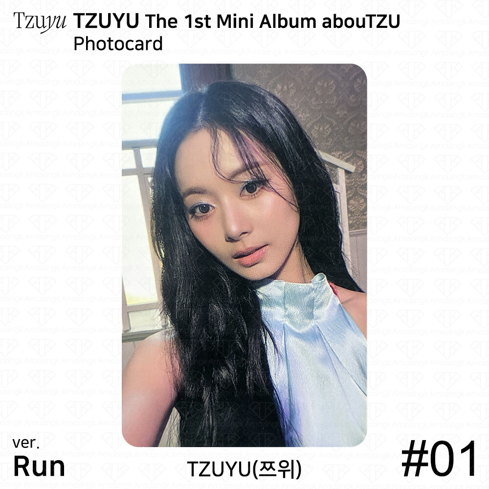TWICE Tzuyu 1st Mini Album abouTZU Official Photocard Poster Film