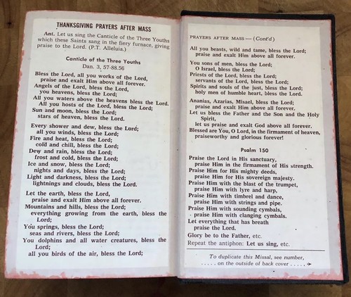 The New Saint Joseph Sunday Missal and Hymnal (1966, Hardcover) Revised Liturgy - Picture 7 of 8