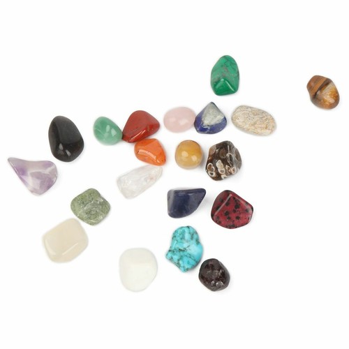 20Pcs/Set Healing Crystal Natural Gemstone Reiki Chakra Collection Stone Kit USA - Picture 9 of 9