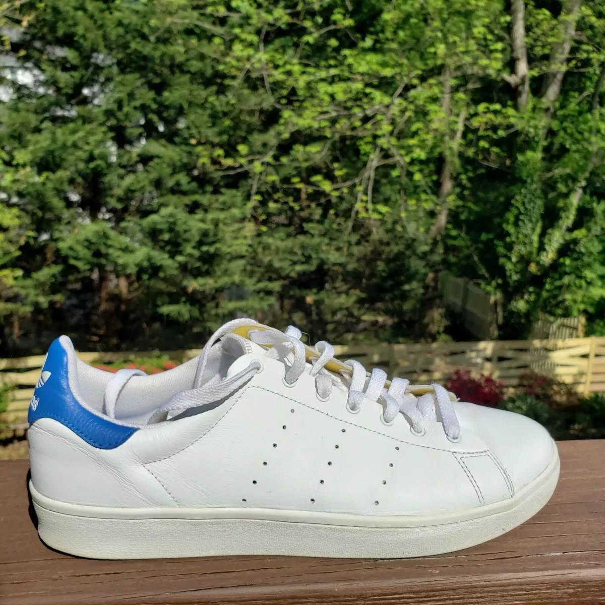 Adidas Stan Smith VULC White Royal Blue Men US 10 Model C75192