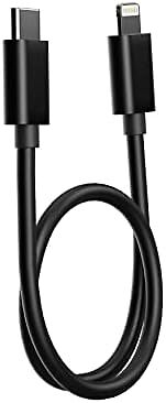 Cable FastCharge USB tipo C a Lightning de 0,7 pies para dispositivos iOS - Imagen 3 de 4