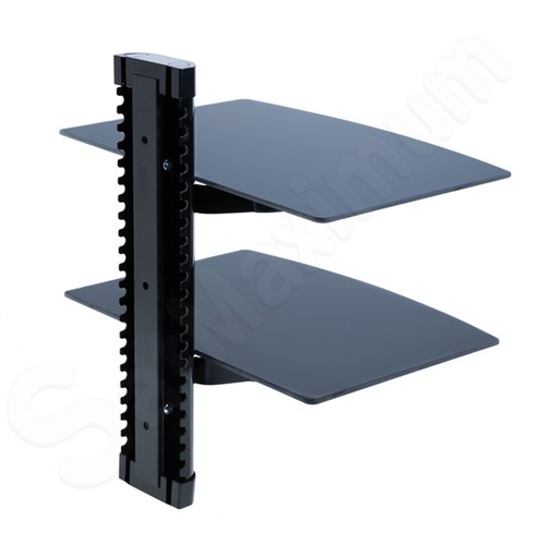 LOTE de estantes de montaje en pared ajustables para caja de cable de TV, consola de juegos, soporte de DVD - Imagen 28 de 34