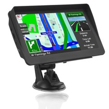7 Zoll GPS Navi Navigation für Auto LKW PKW Navigationsgerät 8GB EU Karte 2025