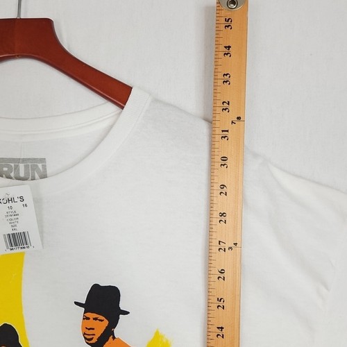 Run DMC T-Shirt King of Rock 1985 Band Hip Hop Vintage Style Men's Size 2XL New - Picture 5 of 6