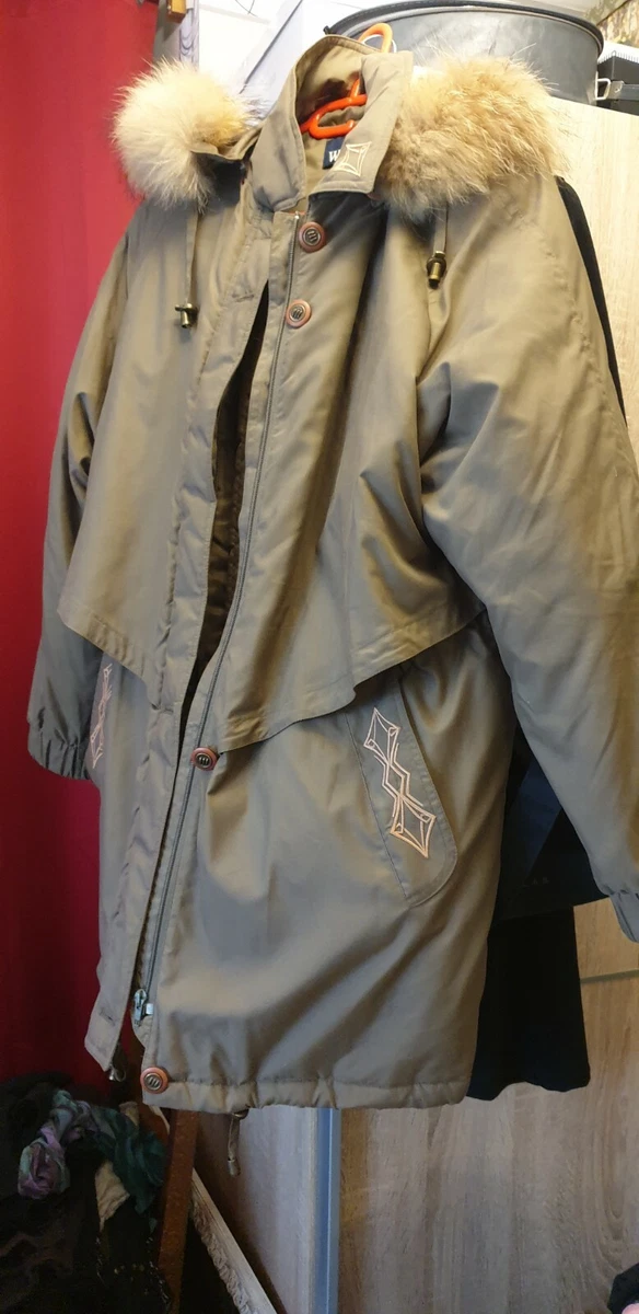 Veste Doudoune Marron capuche Anne WEYBURN 44 46 eBay
