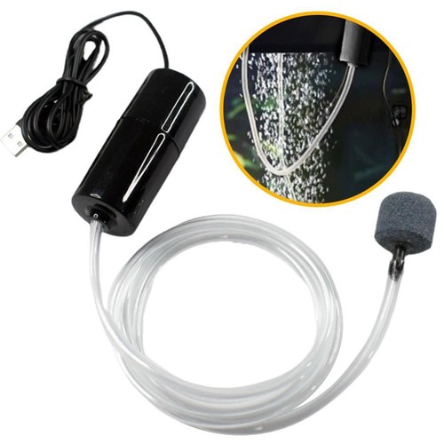 USB Mini Aquarium Oxygen Pump Air Stone Mute Air Pump Aerator for Fish Tank 2024 - Picture 11 of 22