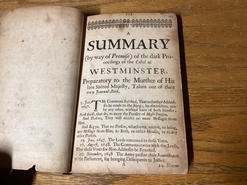 1679 An Accompt Of Twenty Nine Regicides The Murderers Of His Late Majesty - Imagen 3 de 11