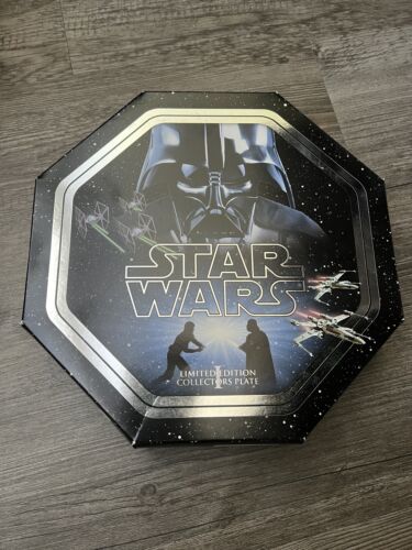 RARE Star Wars Darth Vader Limited Edition Collectors Plate Plate 0862/3000 New - Picture 2 of 4
