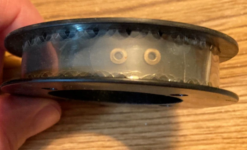 Cable diacromático de acero inoxidable Fidelitone vintage para grabación Foto 4 de 4